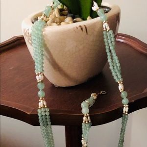 Vintage Necklace & Bracelet Set